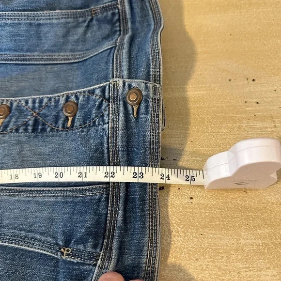 Tria Fitted Denim Jacket Vintage Styling Sz L - Picture 8 of 8